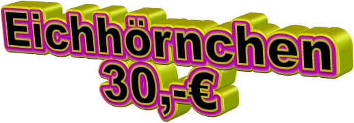 Eichhörnchen 30,-€